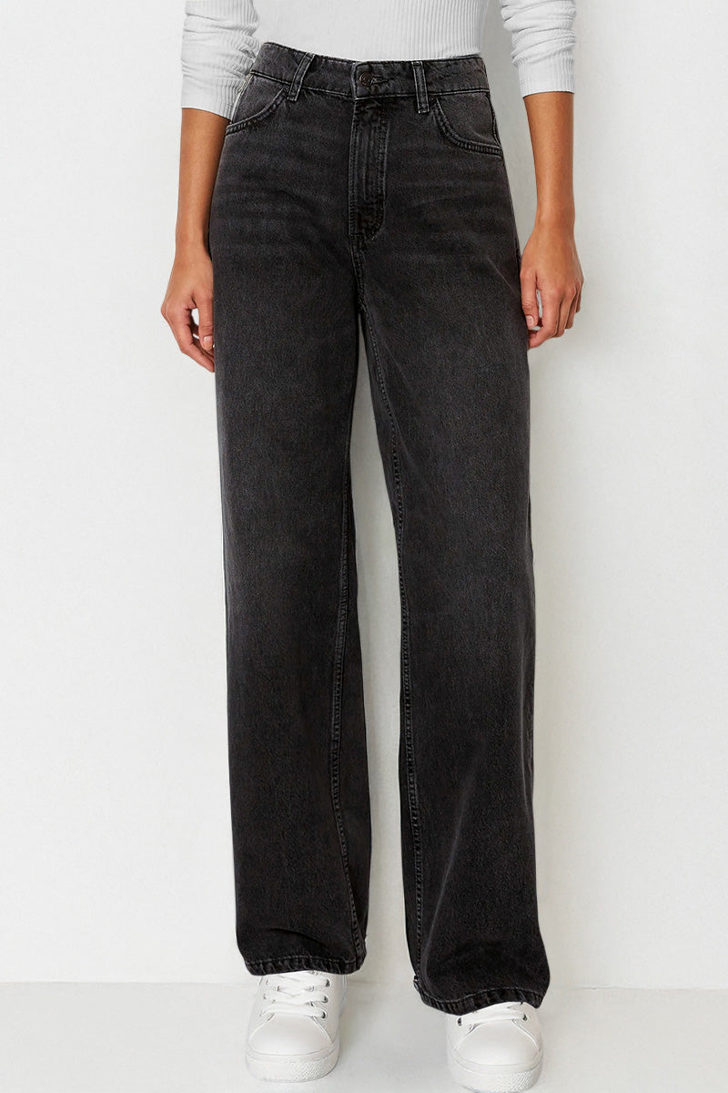 Petite Mid Rise Stretch Denim Jeans