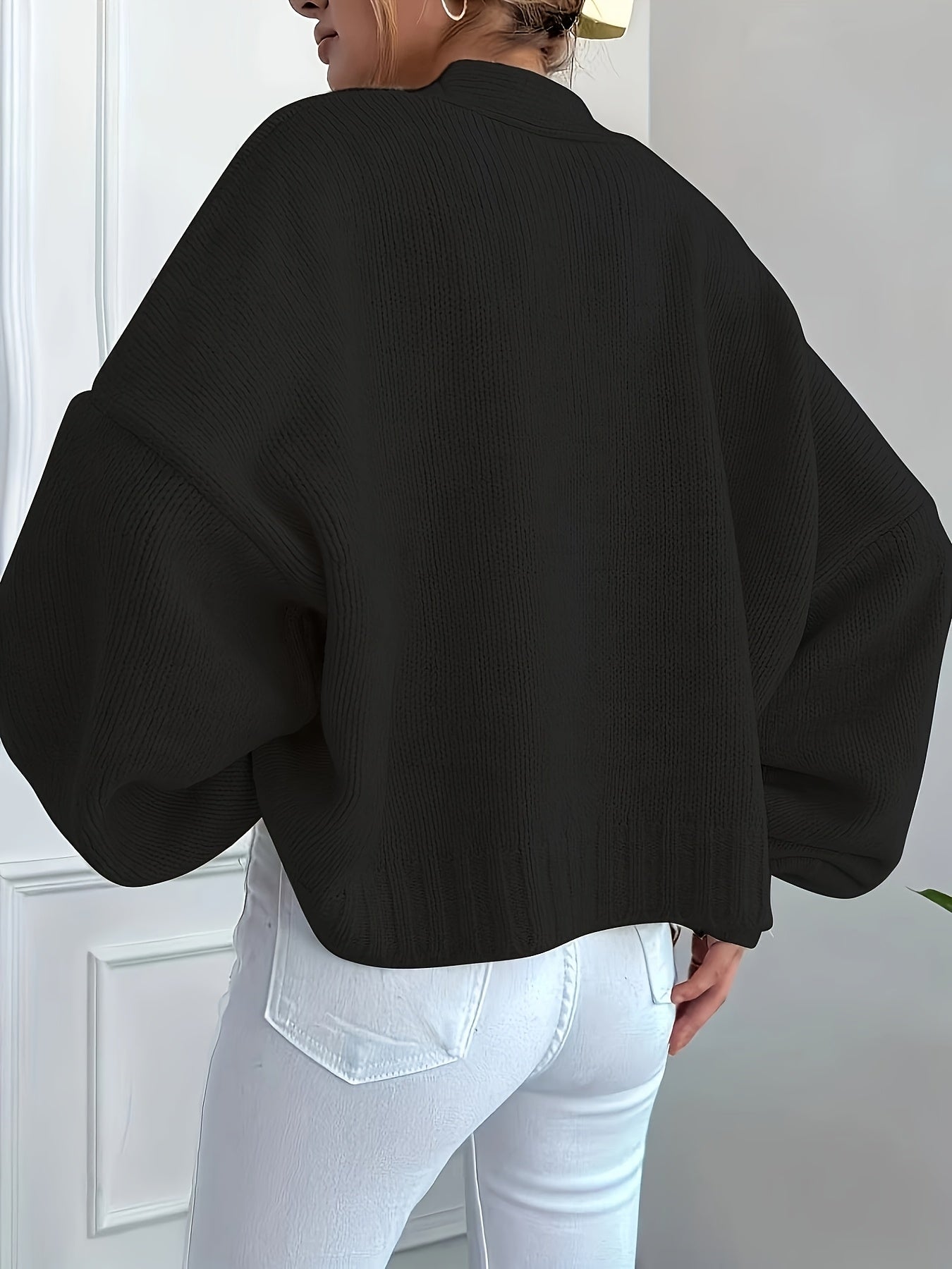 Cozy Knit Button Cardigan | Oversized Fit