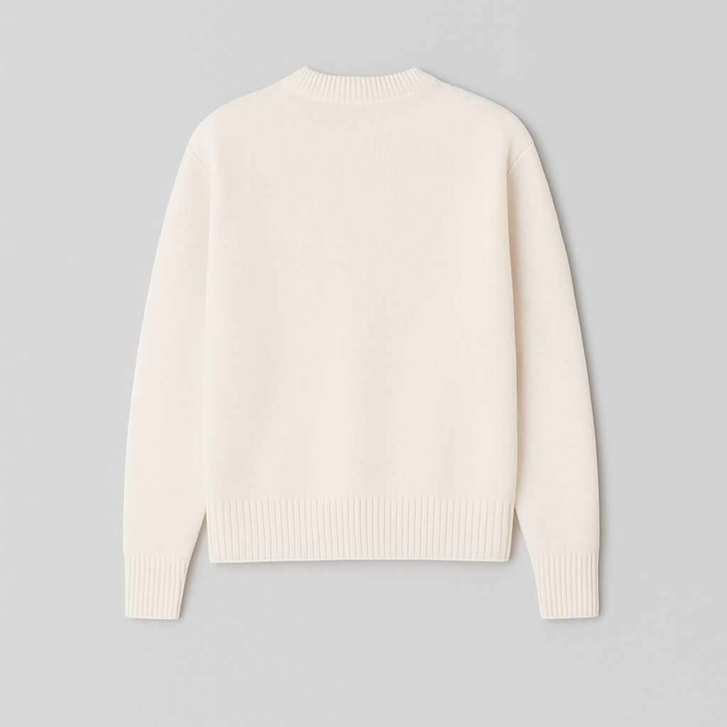 Amaria Sweater | Heart & Letter Detail
