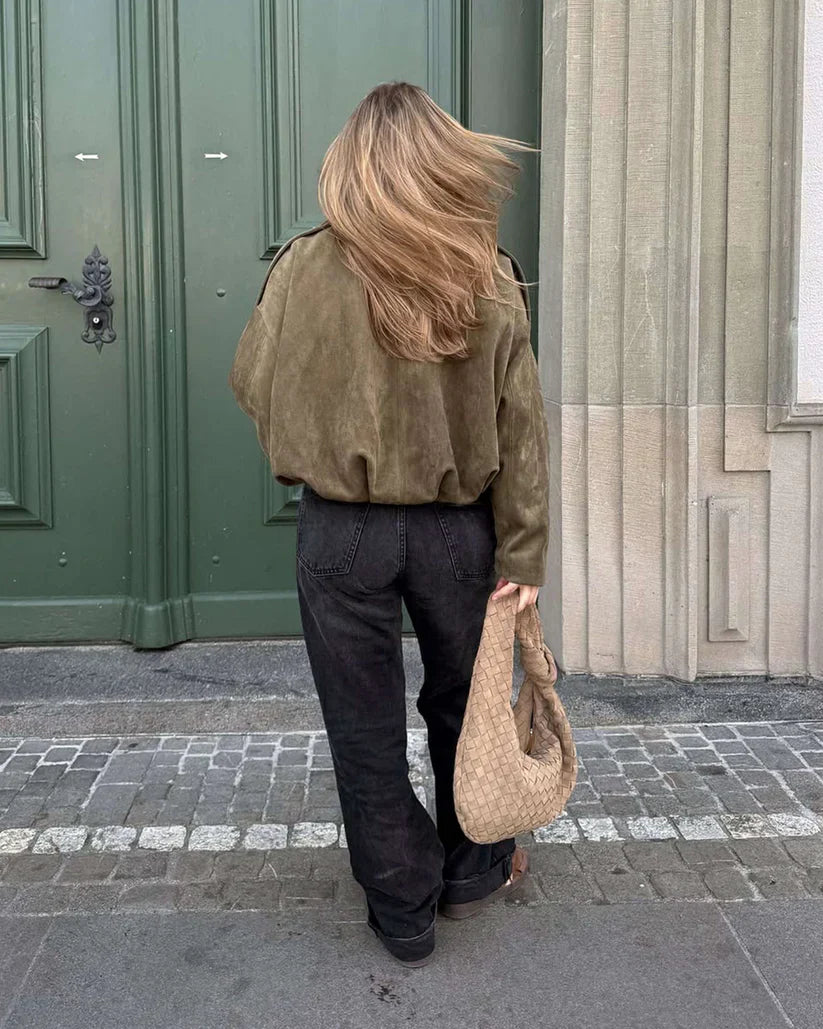 Elina | Suede Jacket