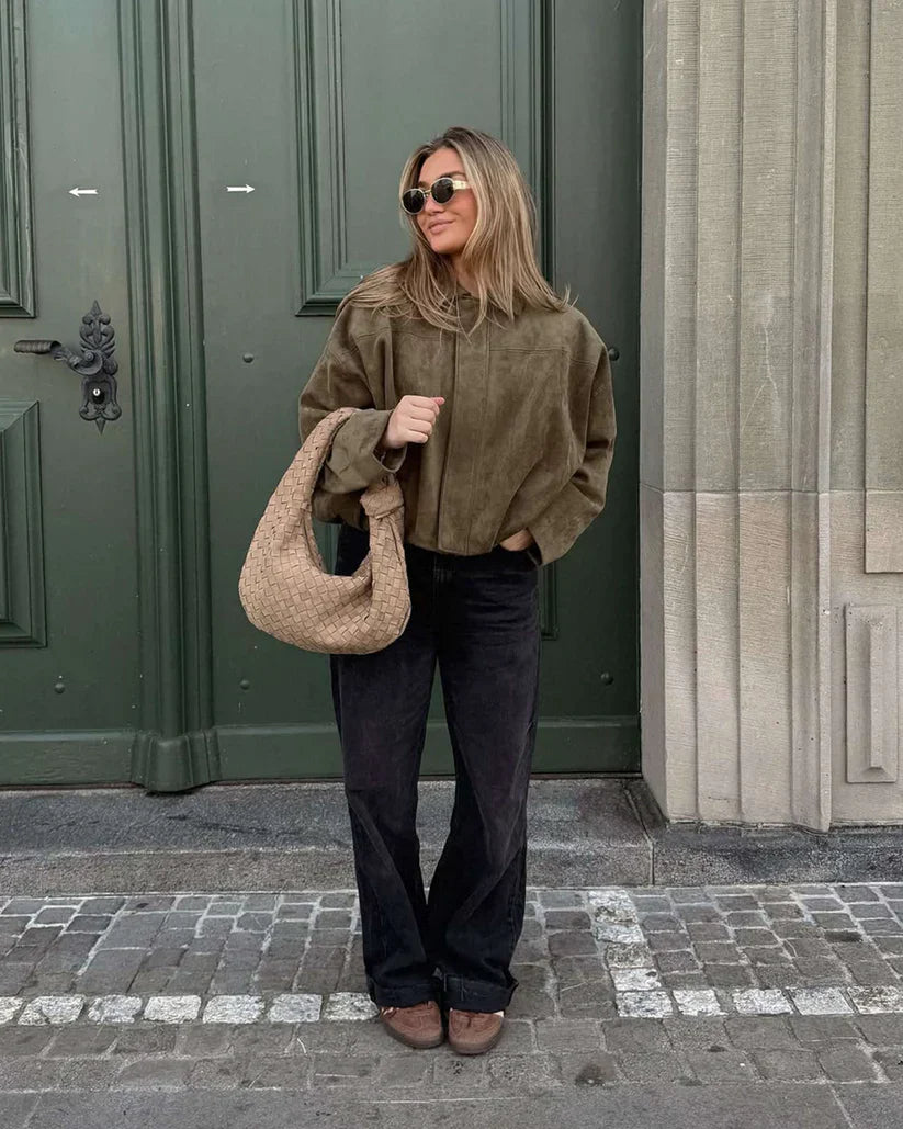Elina | Suede Jacket
