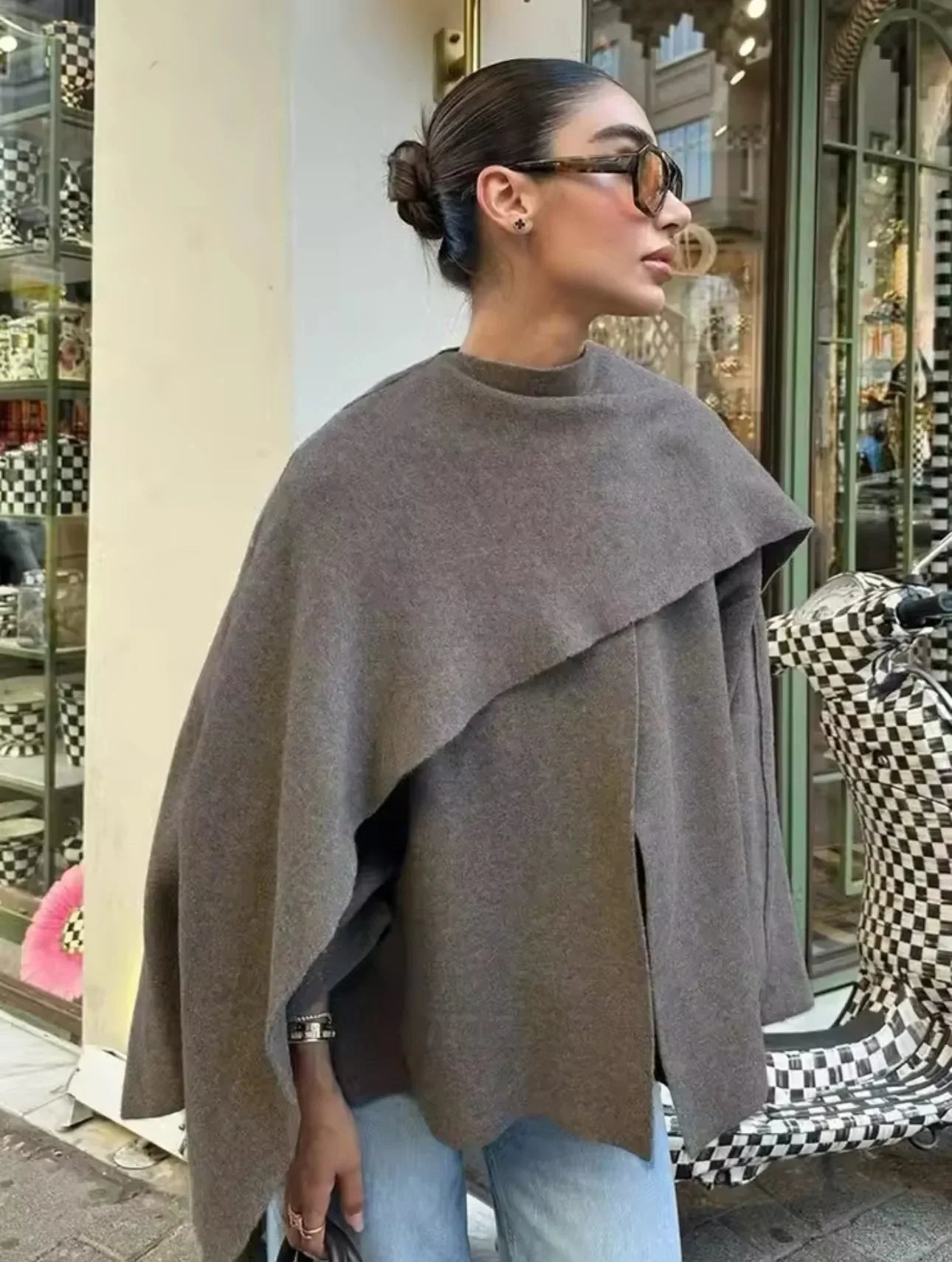 Claire | Cape Jacket