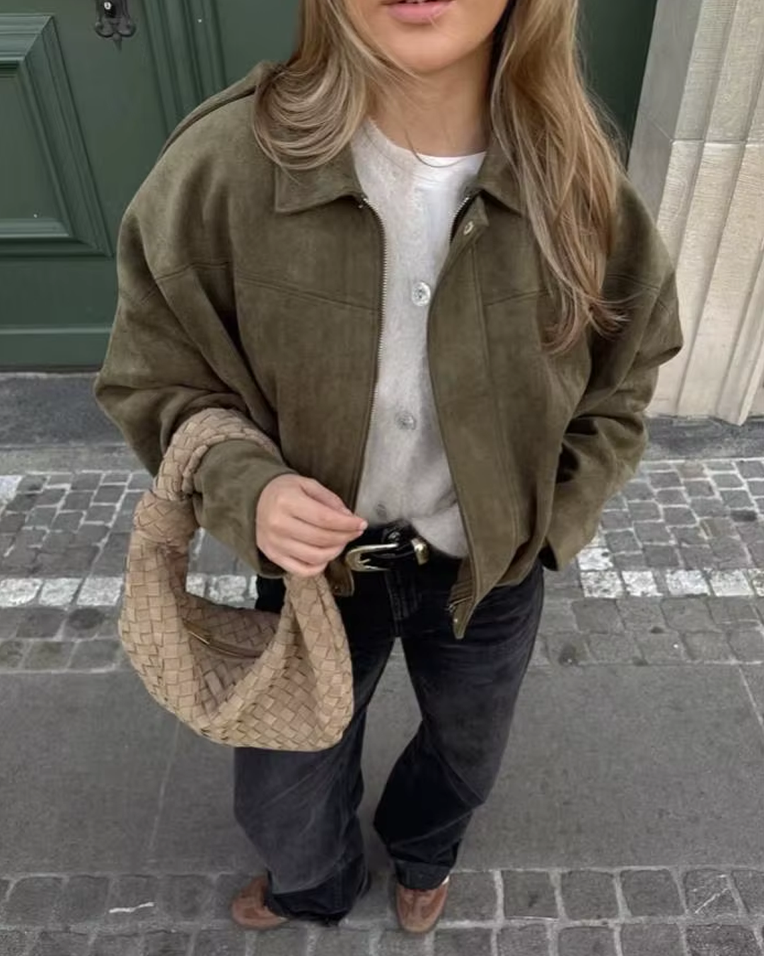 Elina | Suede Jacket